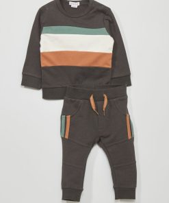 Ensemble jogging bébé - 2 pièces - Gris