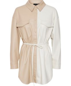 Chemise simili Vero Moda - Blanc Blanc