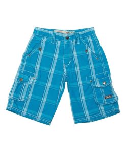 BERMUDA BRICE BOY - Bleu