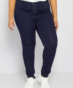 Jean skinny taille haute - Brut