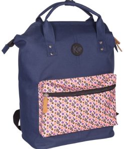 SAC A DOS KIP COLORFUL LIBERTY NAVY - Bleu marine