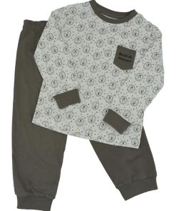 Pyjama 'bpp2 Demain' 'doo&bo' - Gris