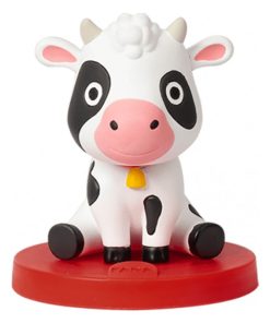 Personnage la vache lola, marcher dans le monde - N/A