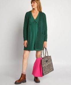 Gilet en maille - Vert
