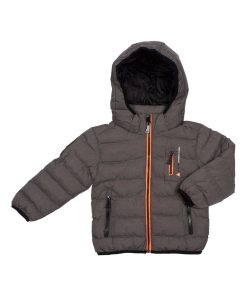 Doudoune de ski garçon ECARF - Gris clair
