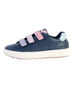 Basket à Scratch Enfant Geox Silenex - Bleu