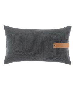 Coussin 30 x 50 cm Milleray anthracite - Gris