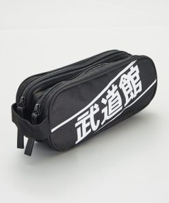Trousse scolaire à double compartiment - Noir