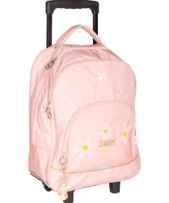SAC A DOS A ROULETTES KIP DAISY - Rose