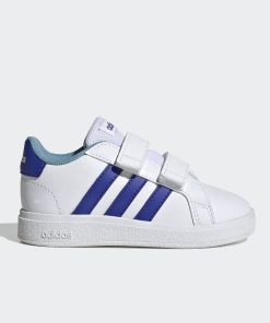 Baskets 'adidas' 'Grand Court' - Blanc/bleu