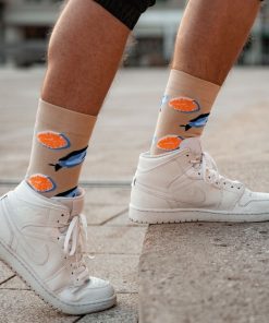 Chaussettes En Coton Pêcheur- Sockup- 37-45 - Saumon