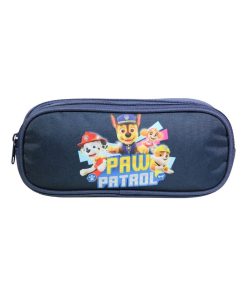BAGTROTTER Trousse scolaire 2 compartiments Pat'Patrouille Bleue - Bleu