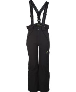 Pantalon de ski softshell garçon ECASHELL - Noir Noir