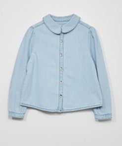 Chemise en jean - Bleu