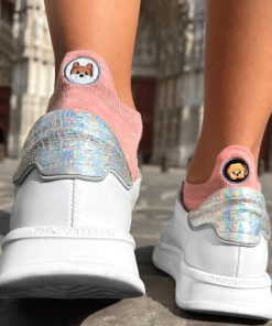 Socquettes En Coton Chiot- Sockup- 35-42 - Rose