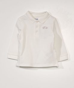 Polo en maille piquée - Blanc