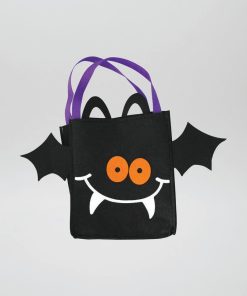 Sac à bonbon 'chauve-souris' - noir