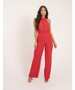 Combi pantalon ELIETTE - Rouge