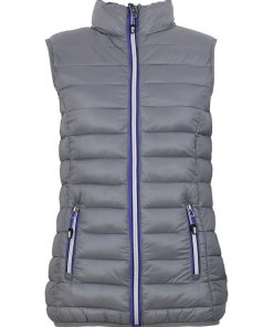 Doudoune fine sans manches femme ACOTA - Gris