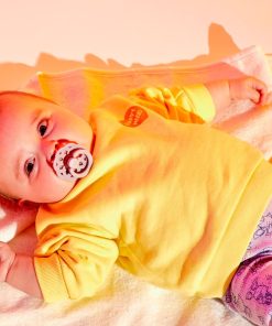 Sweat en molleton - Jaune