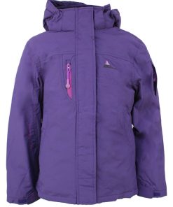 Parka de ski fille GADIKA - Violet