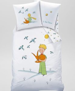 Parure de lit - 'Le Petit Prince' - 1 personne - Blanc
