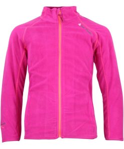 Blouson polaire fille FAFONE - Rose fushia