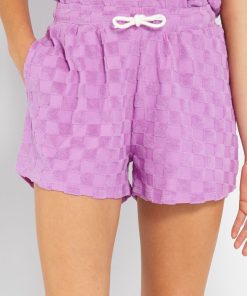 Short en éponge - Violet