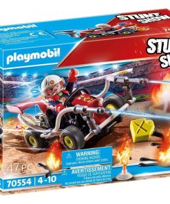 70554 Stuntshow Véhicule Et Pompier, 'playmobil' Stuntshow - N/A