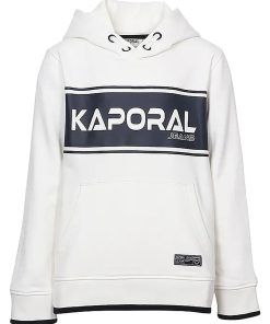Sweat à Capuche Enfant Kaporal Rolin - Blanc