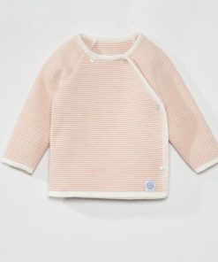 Brassière 'La Manufacture de Layette' - Ecru/rose