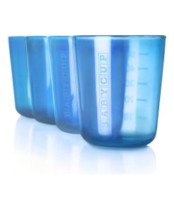 Premières tasses - Lot de 4 - Bleu - Bleu