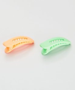 Lot de 2 pinces à cheveux - Vert