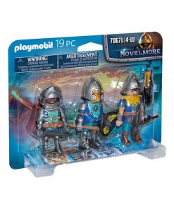 70671 'playmobil' Novelmore 3 Chevaliers - N/A