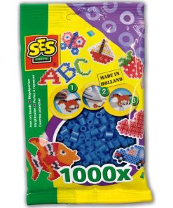 Sachet de 1000 perles Technique à repasser : Bleu foncé - N/A