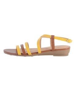 Sandale The Divine Factory QL4342 - Jaune