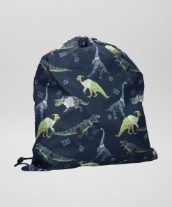 Sac de piscine 'dinosaures' - Bleu marine