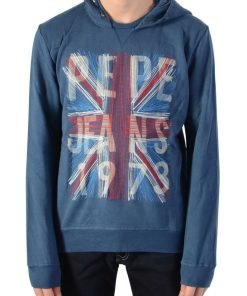Sweat Pepe Jeans Enfant Silvester - Bleu