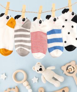 Coffret Chaussettes Panda Enfants & Bébés (Lot x5)- Sockup- 9 à 12 ans - Multicolore