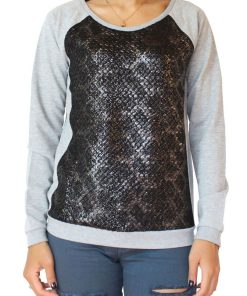 Sweat Lauve Kebello - Gris