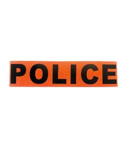 Déguisement brassard de police - orange