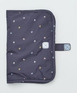 Protège carnet de santé 'étoiles' - Noir