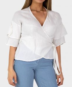 Blouse Kebello - Blanc Blanc