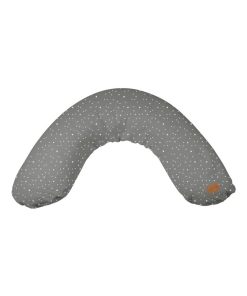 Coussin de grossesse Big Flopsy Jersey de coton Stella - Gris