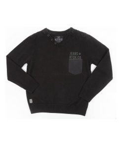 Pull col V LADWIN-J - Noir
