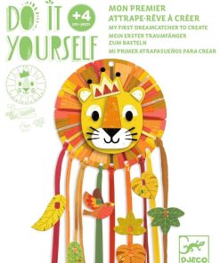 Kit créatif attrape-rêve : Petit lion - N/A