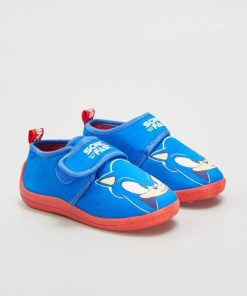 Chaussons fermés 'Sonic' - bleu
