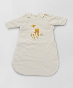 Gigoteuse en jersey manches amovibles - Ecru