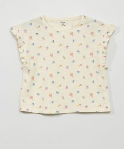 T-shirt imprimé - BLANC
