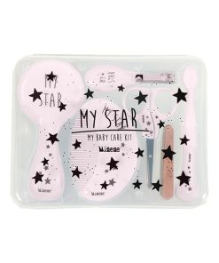 Trousse de toilette bébé, My Star - Rose